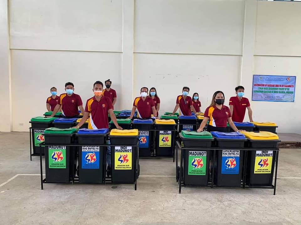 Sangguniang Kabataan Distribution of Garbage Bins to 22 Barangays