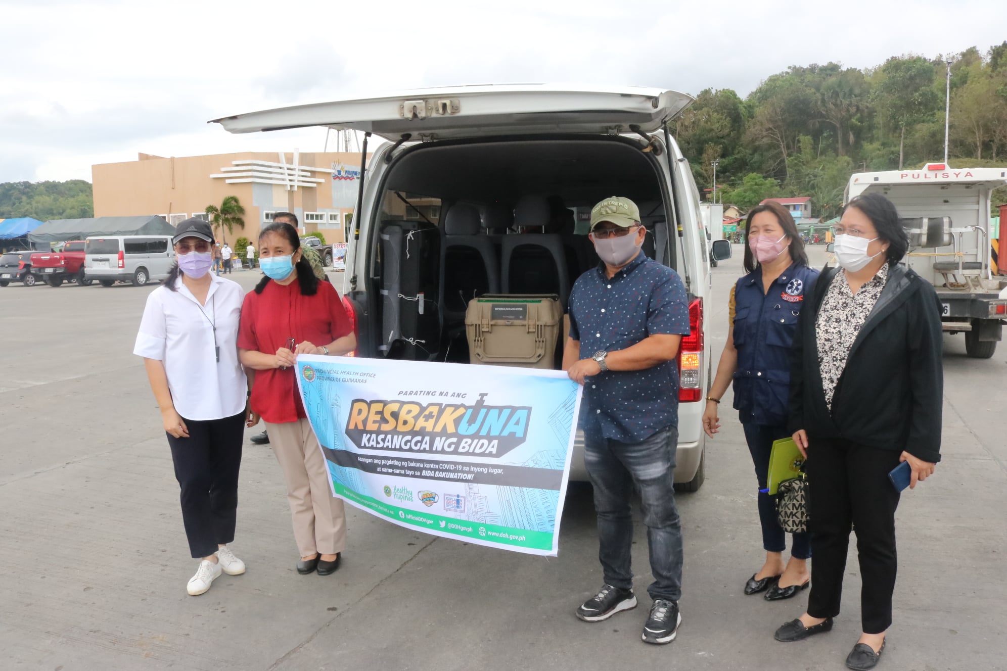 Guimaras Welcomes the Arrival of Covid-19 Vaccines