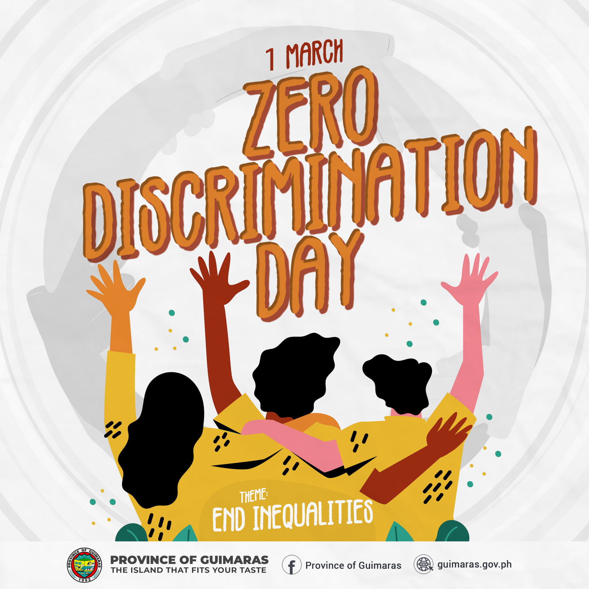 March 1 is Zero Discrimination Day